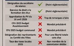 CONSEIL MUNICIPAL: VOICI NOS VOTES !