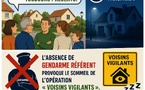"VOISINS VIGILANTS": UNE OPÉRATION EN SOMMEIL !