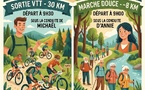 VTT ET MARCHE DOUCE DIMANCHE PROCHAIN !