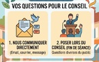 PROCHAIN CONSEIL MUNICIPAL EN VUE !