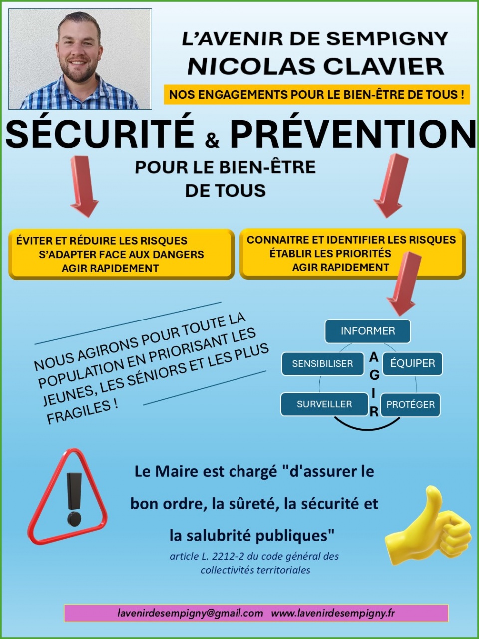 AFFICHE SÉCURITÉ